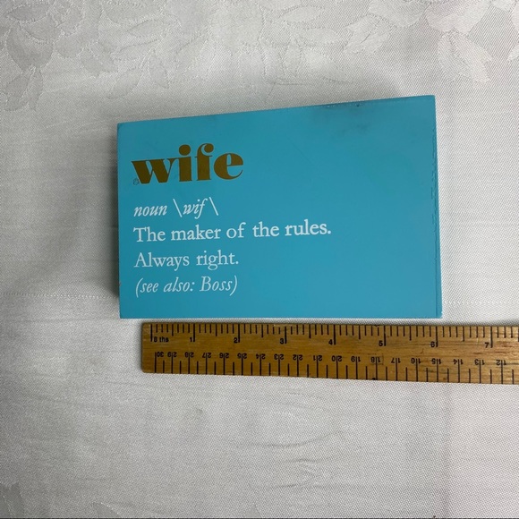 🚨Macbeth collection WIFE “the boss” decoration - Picture 9 of 13